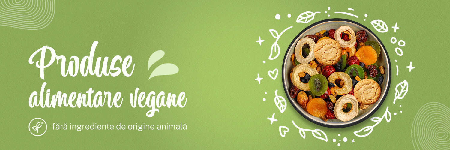 produse alimentare Vegane – Fără Ingrediente de Origine Animală